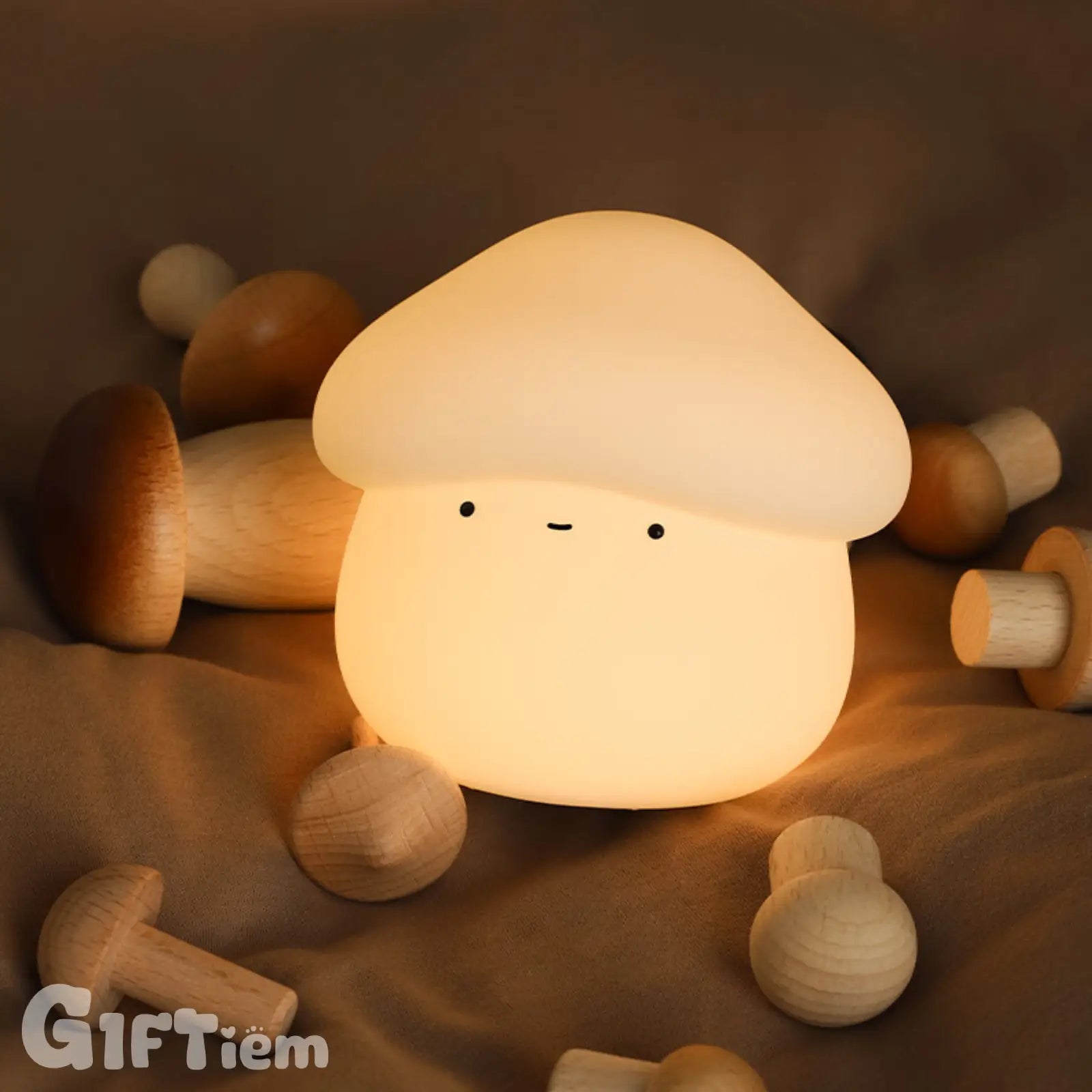 🍄 Cocoa Mushroom | Night Lamp Night Lamp