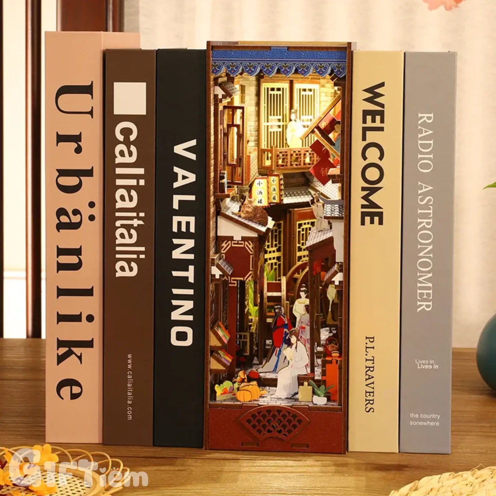 Jade District | DIY Book Nook Kit 4/5⭐