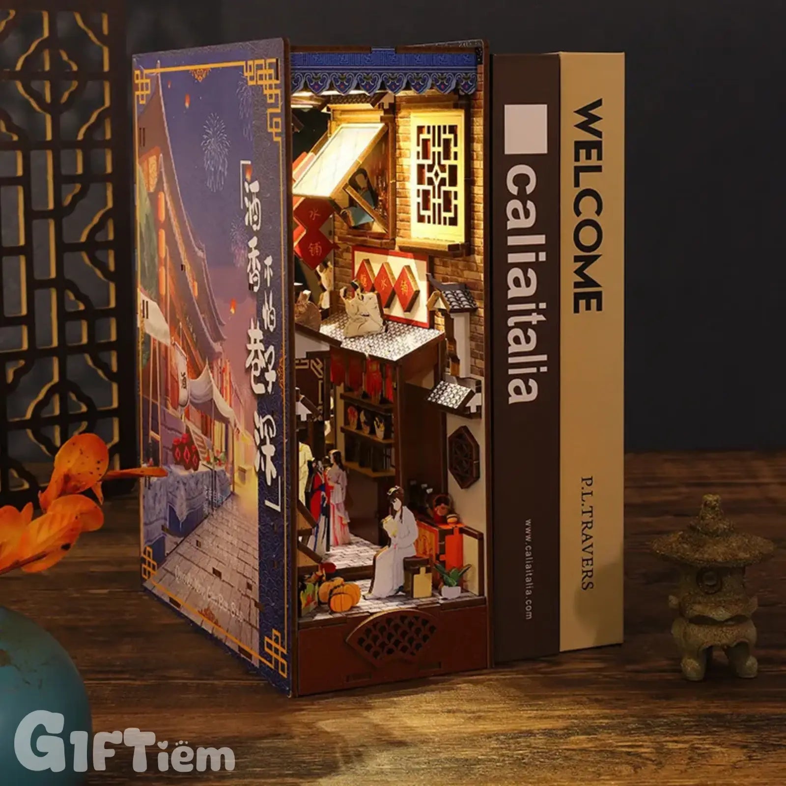 Jade District | DIY Book Nook Kit 4/5⭐